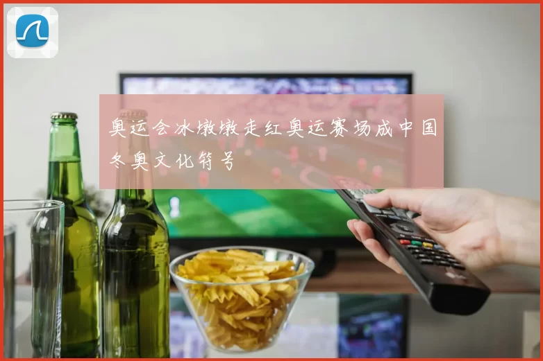 奥运会冰墩墩走红奥运赛场成中国冬奥文化符号