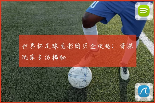 世界杯足球竞彩购买全攻略:资深玩家专访揭秘