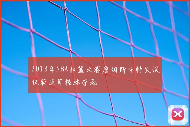 2013年NBA扣篮大赛詹姆斯怀特失误仅获亚军格林夺冠