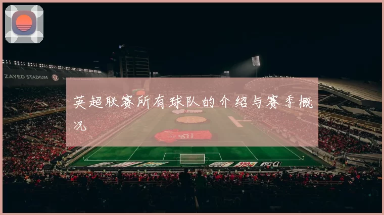 英超联赛所有球队的介绍与赛季概况